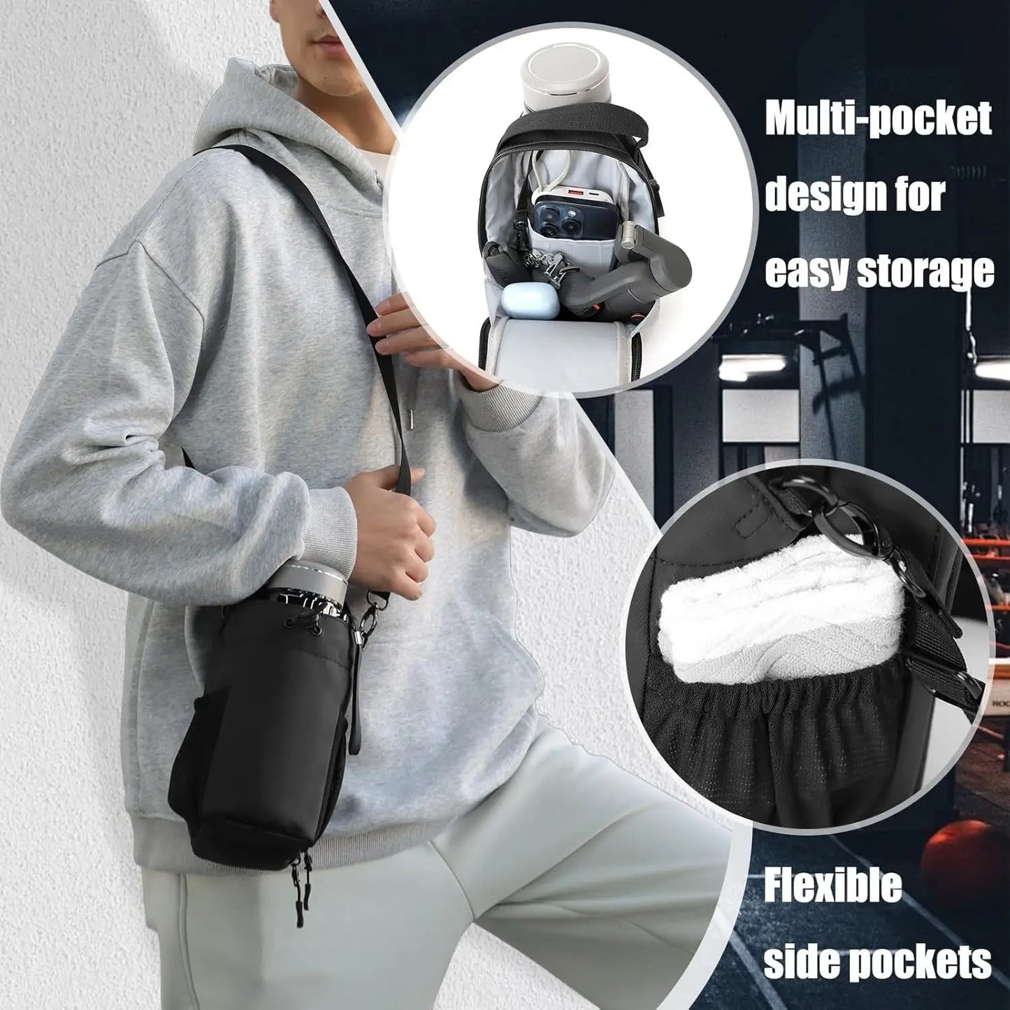 Chic Magnetic Gym Organizer